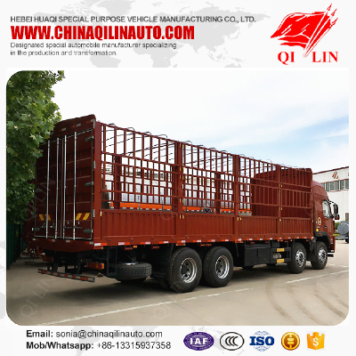 LHD / RHD side wall cargo truck for fruit loading