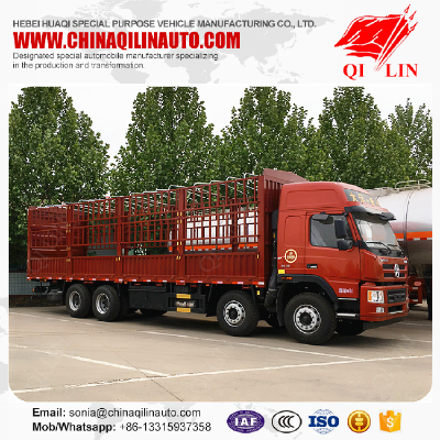 High quality 8*4 stake van truck for farm products loading