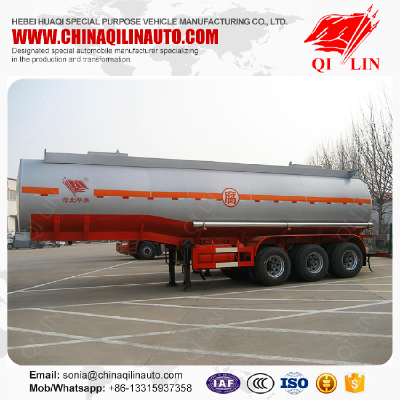 30000 liters carbon steel caustic soda liquid tank semi trailer