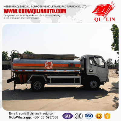 5083 aluminum alloy refuel tank truck with subsea valve