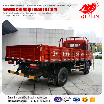 4X2 right hand drive wheelbase 3300mm stake van light truck