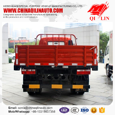 Gross weight 8 tons rear dump container dropside truck