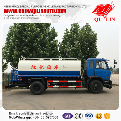 Dongfeng 4X2 large capacity 12000 liters water tank truck