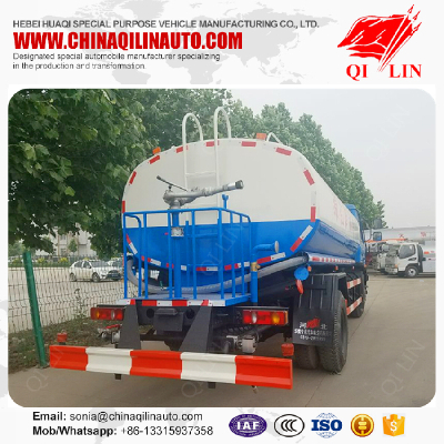 13000 liters water spraying tank truck with shower