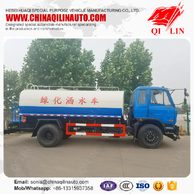 EQ 4*2 14000L water sprinkler tank truck with ISDE engine