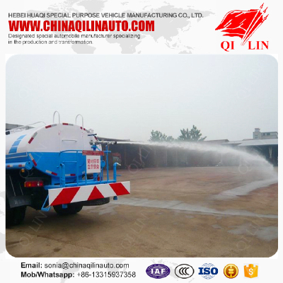 Low price 3000 gallons water bowser tank truck