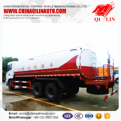 JAC 6X4 right hand drive 20cbm water tank truck