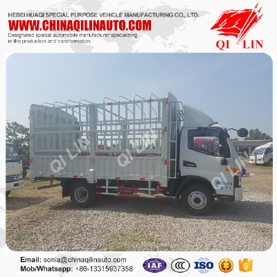 2 tons capacity mini side wall truck for bulk cargo loading