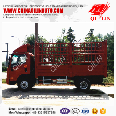 Promotional new and stock 5 ton small stake lorry truck