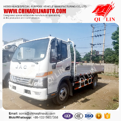 Cheap price Euro 2 emission 2t front stake cargo truck