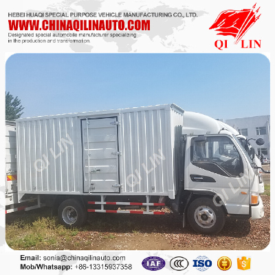 6m length express delivery cargo van truck