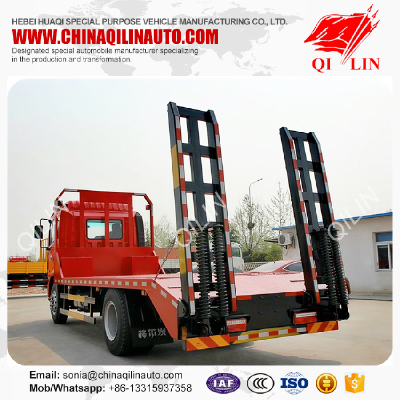 JAC 4X2 RHD 200hp equipment transport low bed truck