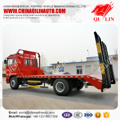 Gooseneck expandable 700mm drop deck 4*2 7 tons truck