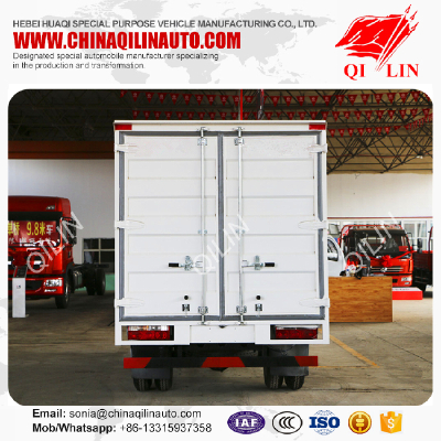 Cheap price Euro 2 emission standard mini box truck