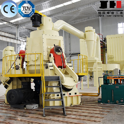 High yield ultrafine vertical mill for the mineral and chemical