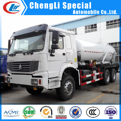 Sinotruk HOWO 6x4 12m3 sewage truck 12000L sewage suction truck