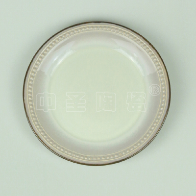 Shandong Fancy hotel & restaurant tableware printing flower porcelain