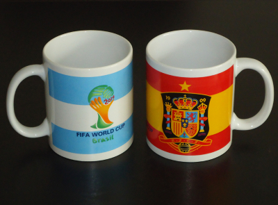 2018 Shandong Promotional 11OZ Ceramic Mugs with Logo Printed