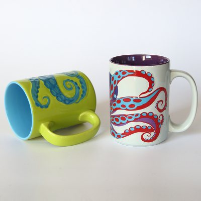Zibo zhongsheng good quality cheap price christmas ceramic mug