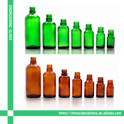 Shandong Factory price coloured decorative round shape glass bottle