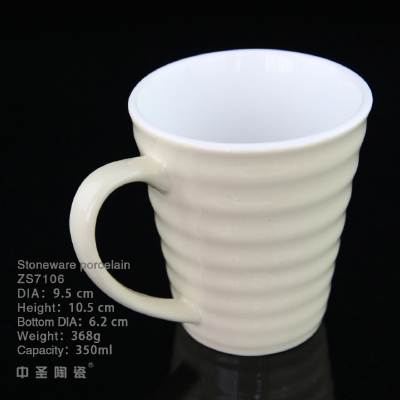 Shandong Wholesale high quality coffee ceramic mug cheap bulk