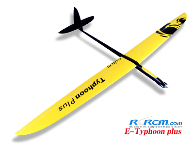 3m Typhoon plane model of rcrcm