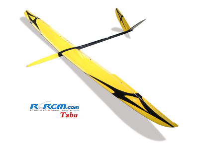 Tabu-3m non motor rc plane V tail of RCRCM