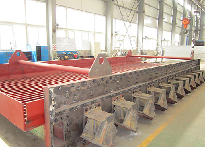 Movable Vibration Screen for Steel Plant