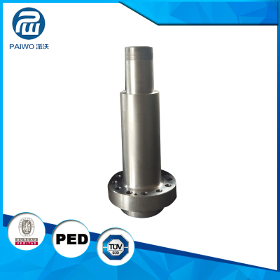 Precision CNC machining 30CrNiMo8 forged spline shaft for machine