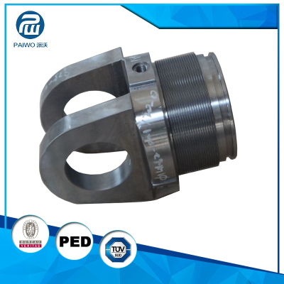 ISO factory precision forged alloy steel hydraulic parts from China