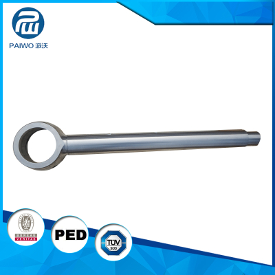 Precision CNC machining CK45 steel forged piston rod for machine