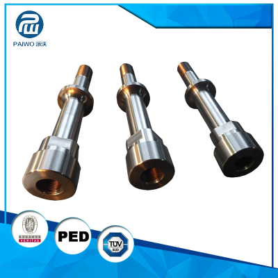 High quality forged 20MnCr5 steel hydraulic shaft for machines parts