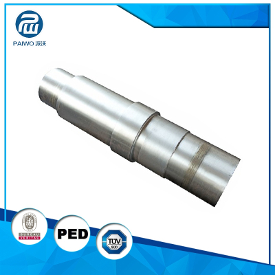 CNC machining precision forged 20CrMo material shaft for industry