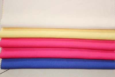 STRTECHED WOVEN PLAIN FINISHED FABRIC FOR GARMENTS