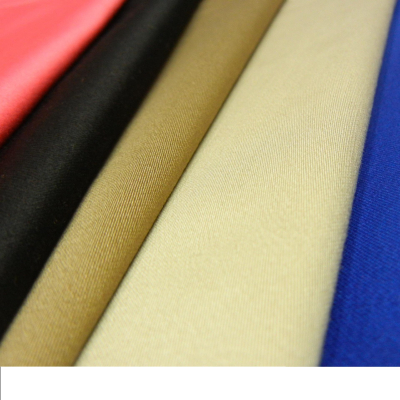 STRTECHED WOVEN SATIN FINISHED FABRIC FOR GARMENTS