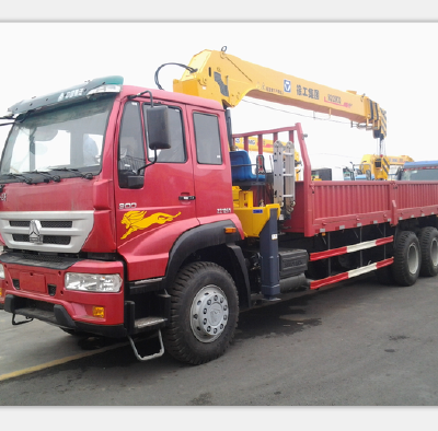 QINGONG truck mounted crane/truck with crane