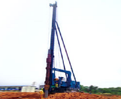 Self supporting pile driver (the driver)
