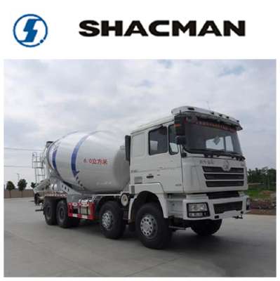 8X4 Concrete Mixer Truck, 16m3 tanker, with SHAMCNA Chassis, ITALY Pump