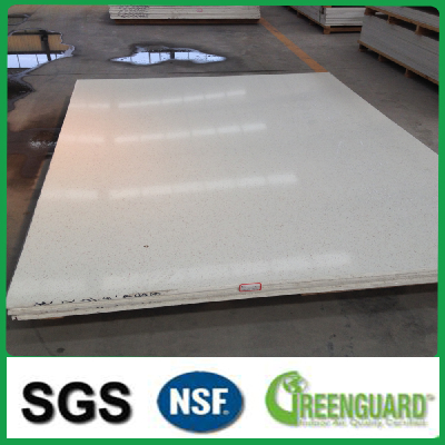White quartz slab engineering quartz sheet