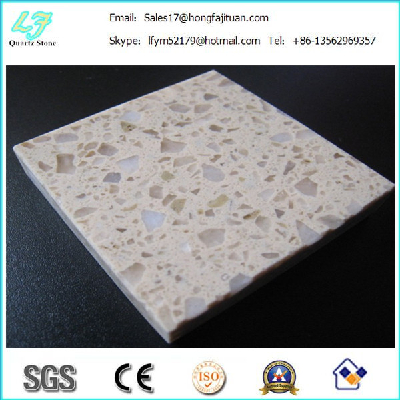 Fashion types decorative manufactured quartz stone