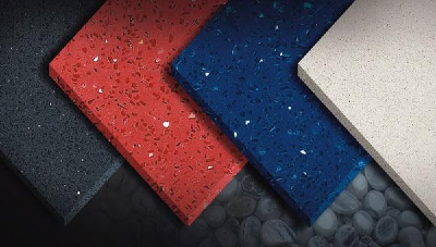artificial quartz stone tile/white star cut to size quartz stone floor tile