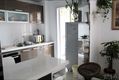 Modern Design Artificial Stone Kitchen Countertop, Quartz Countertop