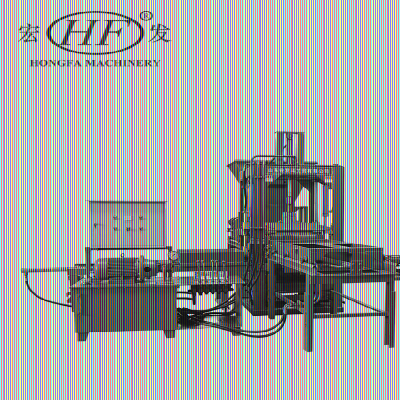 Shandong Hongfa Brand color brick making machine QT3-20