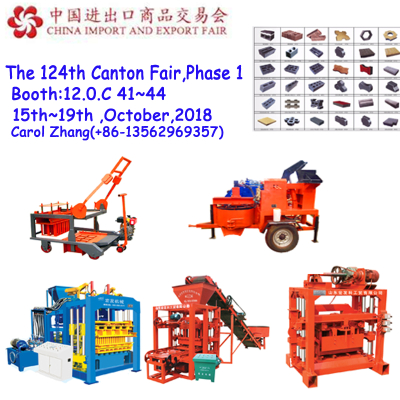 Full automatic paver bricks forming machine, concrete blocks production line