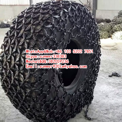 23.5-25 tractor tire chains/tire protection chain/protetcionchain/tractor chain