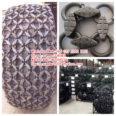26.5-25 tractor tire chains/tire protection chain/protetcionchain/tractor chain