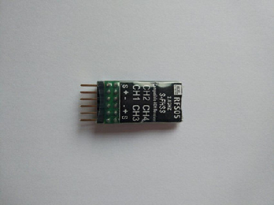 RFS05                              (FOR CAR/mini Fixed wing aircraft. No wire antenna, built in ceramic antenna )