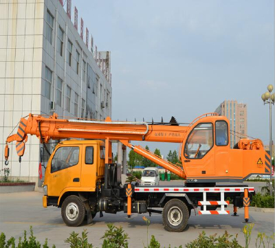 Mobile 10 ton Heavy lifting arm crane for sale