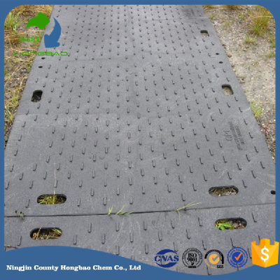 Sideway protective mat road protection heavy duty machine