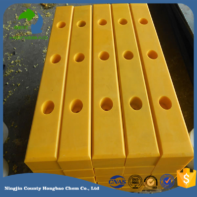 Upe Hdpe Material Dock Bumper Pad Marine Fender Facing Pads